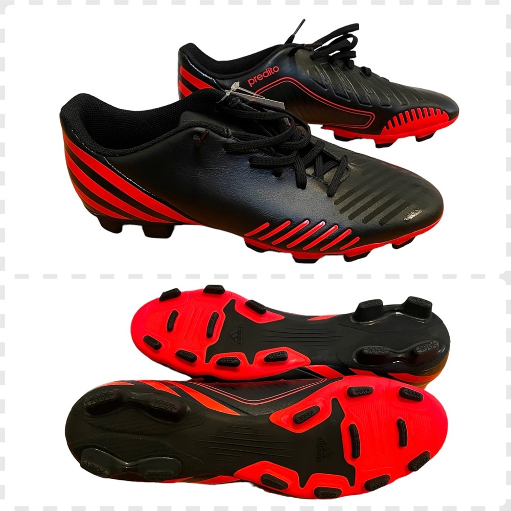 Adidas Predito Lethal Zones TRX Firm Ground Soccer Football Cleats Shoes,Men’s 9